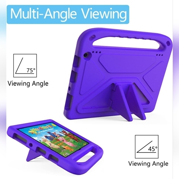 Purple Fire HD 10 Tablet Case - Picture 5 of 8